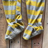 Striped Fleece Zip Up Pajama | Carter's