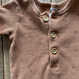Modern Brown Romper | Modern Moments