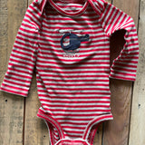 Daddy's Copilot Striped Long Sleeve Onesie | Carter's