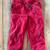 Red Double-Lined Pants | 2T | Osh Kosh