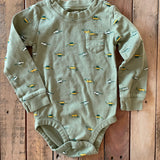Long Sleeve Dinosaur Onesie | 18-24 mo | Carter's