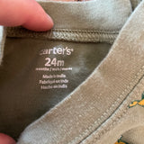 Long Sleeve Dinosaur Onesie | 18-24 mo | Carter's