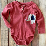 Long Elephant Onesie | 18-24 mo | Pekkle