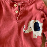 Long Elephant Onesie | 18-24 mo | Pekkle