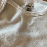 Plain White Onesie | 18-24 mo | Carter's