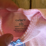 Pink Teddy Onesie | newborn | Carter's
