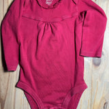 Red Long Sleeve Onesie | Little Planet