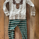 Moose Pajama Set | 3T | Carter's