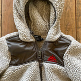 Fleece Gray Zip Up Snowsuit | 18-24 mo | Snozu