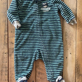 Wildly Cute Zip Up Pajama | 0-3 mo | Carter's