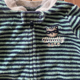 Wildly Cute Zip Up Pajama | 0-3 mo | Carter's