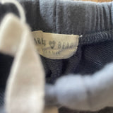 Organic Grey Joggers | 0-3 mo | Rabbit + Bear
