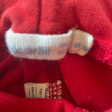 Red Fold over Pants | 0-3 mo