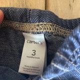 Cotton Denim Pants | 0-3 months | Carter's