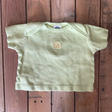 Yellow Fish Print Shirt | 0-3 mo | Gerber