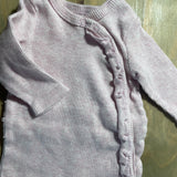 Pink Snap Up | 0-3 mo | Sterling Baby