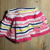 Striped Skirt with Built In Bottoms