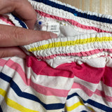 Striped Skirt with Built In Bottoms