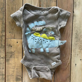 Roar Short Sleeve Onesie | 0-3 mo | Gerber