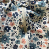 Little Flowers Zip Up Pajama | 6-9 mo | Carter's
