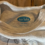 Little Elephants Short Sleeve Onesie | Bon Bebe