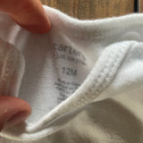 Short Sleeve Onesie | 9-12 mo | Carter's
