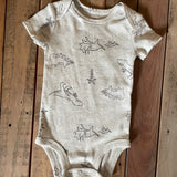 Little Dino Short Sleeve Onesie | Carter's
