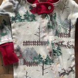 Holiday Zip Up Pajama | newborn | Burt's Bees