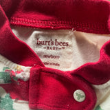 Holiday Zip Up Pajama | newborn | Burt's Bees