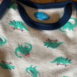 Little Dinos Short Sleeve Onesie | Bon Bebe