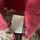 Checkered Button Up Hoodie | 12-18 mo | Wonder Kids