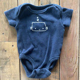 Little Robot Short Sleeve Onesie | newborn