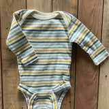Striped Long Sleeve Onesie | newborn | Gerber