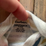 Striped Long Sleeve Onesie | newborn | Gerber