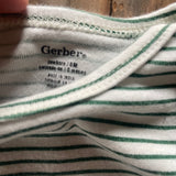 Striped Long Sleeve Onesie | newborn | Gerber