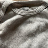 Grey Long Sleeve Onesie | newborn | Gerber