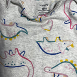 Doodle Dinos Short Sleeve Onesie | Carter's