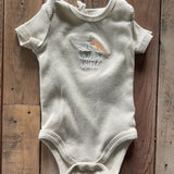 Whaley Cute Short Sleeve Onesie | 3-6 mo | Liam & James
