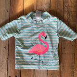 Stripe Flamingo Rash Guard | 12-18 mo | Carter's