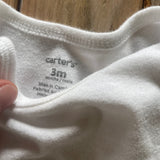 Short Sleeve Onesie | 0-3 mo | Carter's