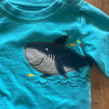Blue Dolphin Onesie | 3-6 mo | Garanimals