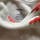 Little Fox Short Sleeve Onesie | 0-3 mo | Carter's