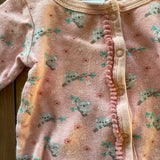 Pink Koala Button Up Pajama | 3-6 mo