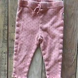 Pink Polka Dot Pants | 6-9 mo | Rabbit + Bear