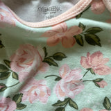 Pink Roses Short Sleeve Onesie | Kyle & Deena