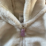 White Sherpa Hoodie Jacket | 3-6 mo | Carter's
