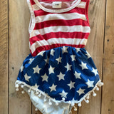 American Flag Tank Dress | 3-6 mo