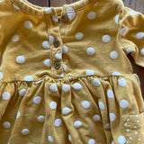 Yellow Polkadot Dress | 3-6 mo | Carter's