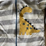 Dino Zip Up Pajama | 6-9 mo | Gerber