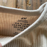 Organic Sad Beige Mom Onesie | 6-9 months | H&M